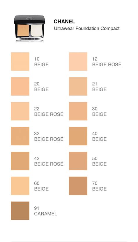 chanel color guide|chanel color chart.